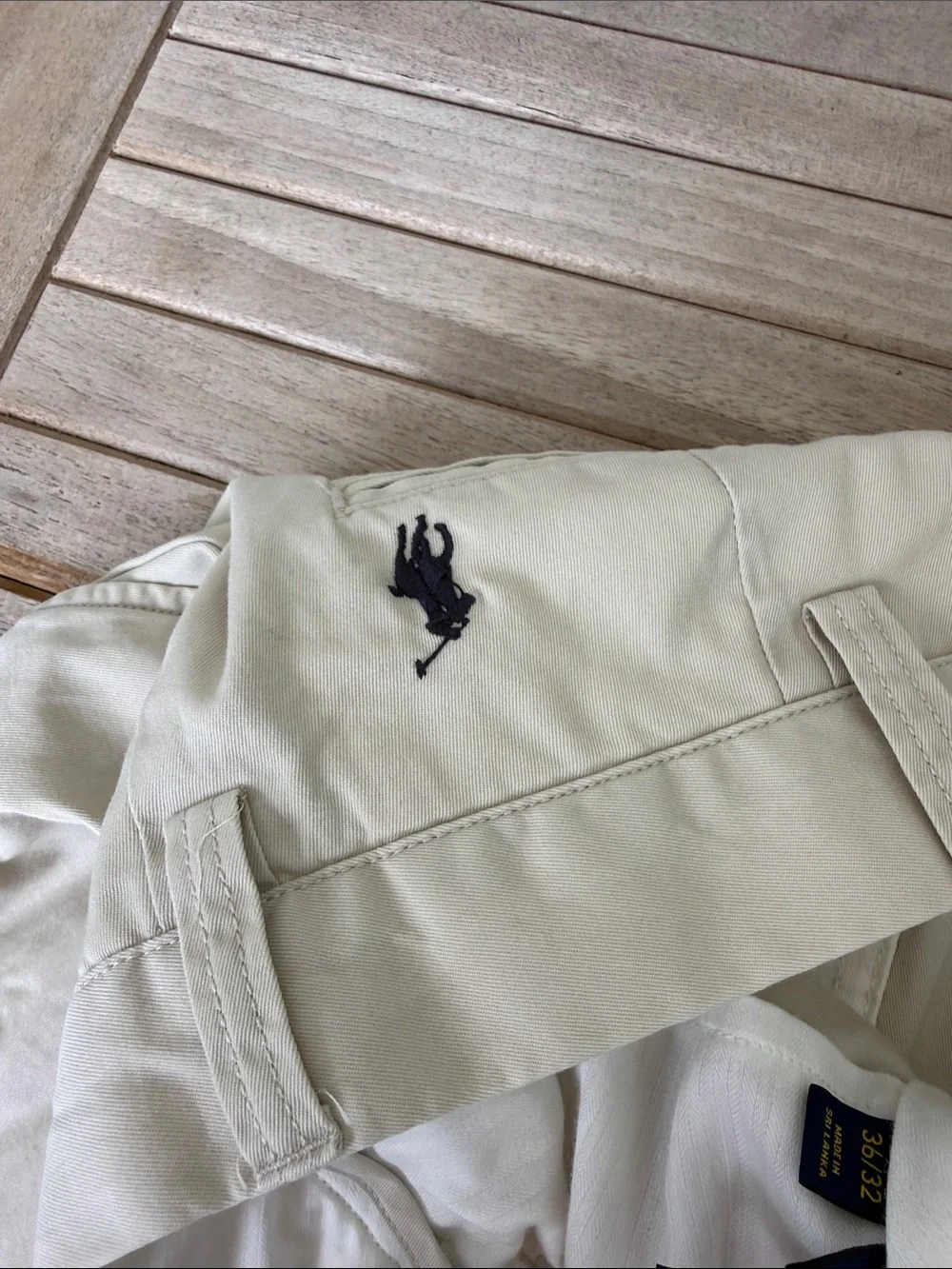 Polo by Ralph Lauren Cream Chinos